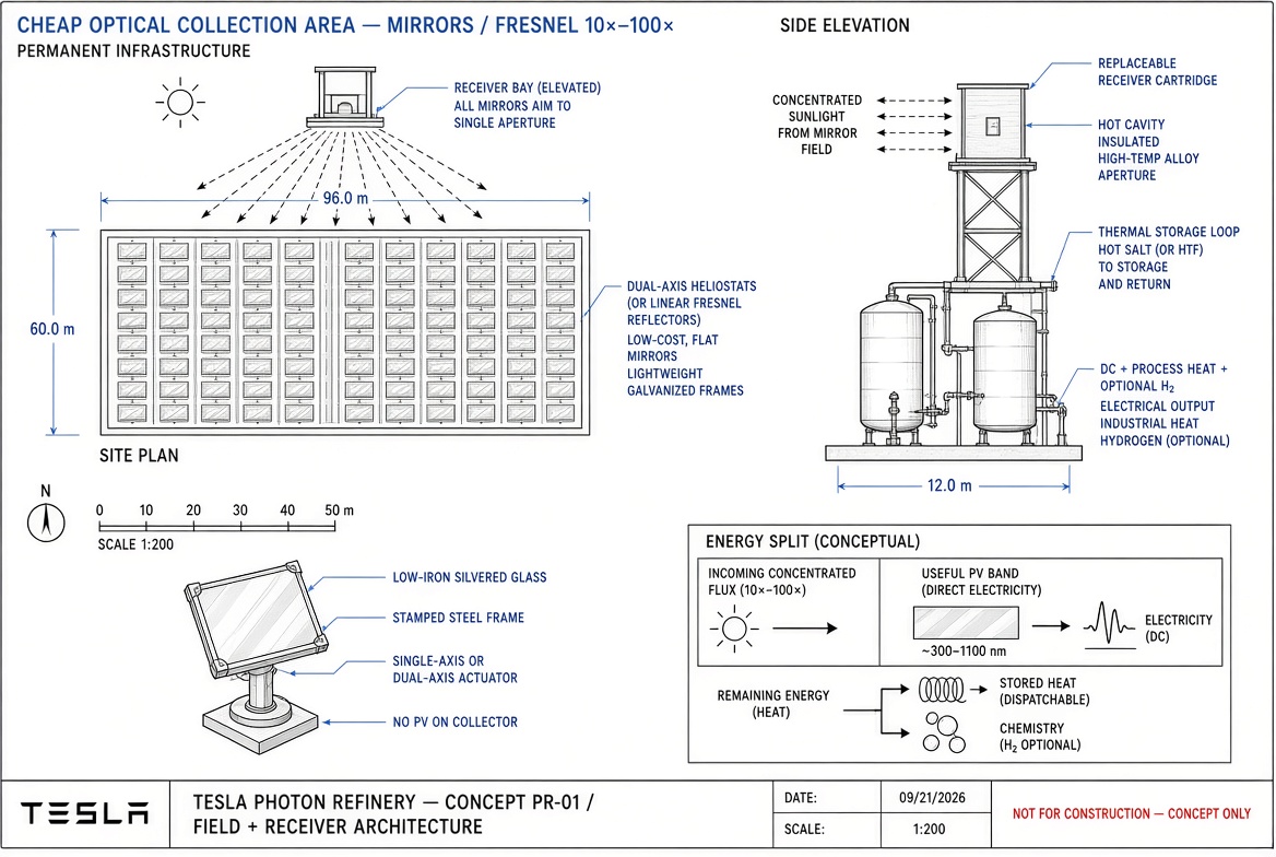 PR-01 Field + receiver architecture